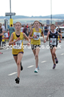 Girls under-13s 2021 Northern 6 and 4 Stage and Young Athletes Road Relays, Redcar. Photo: David T. Hewitson/Sports for All Pics